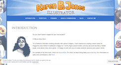 Desktop Screenshot of karenbjones.com